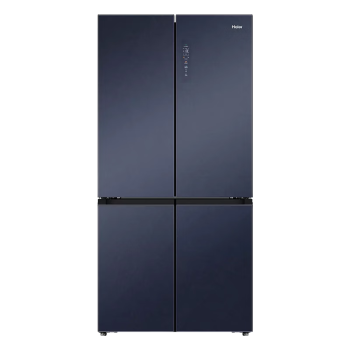 海尔（Haier）冰箱606升双开门四开门十字对开门冰箱双精分干湿植萃净味大容量零嵌入式冰箱BCD-606WGHTD14BRU1
