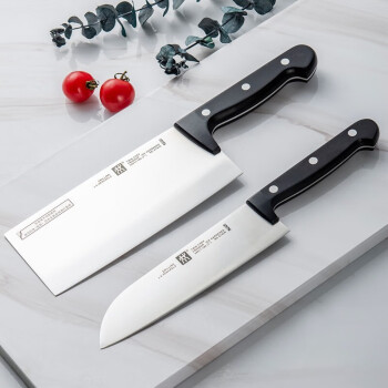  双立人（ZWILLING）刀具套装菜刀切肉刀多用刀中片刀专业级Chef主厨系列2件套34930-009-722 ZW-K22