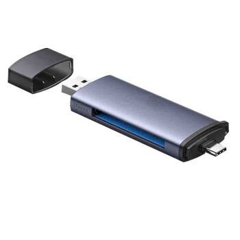 JUNLRFPH USB高速CFast读卡器 Type-c接口电脑otg手机两用 专业单反相机内存卡专用