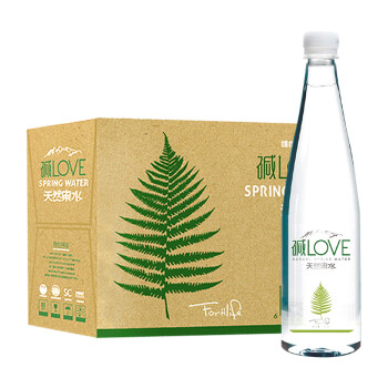 碱LOVE 天然弱碱性饮用水 矿泉水 500ml*20瓶 整箱装 维维股份出品