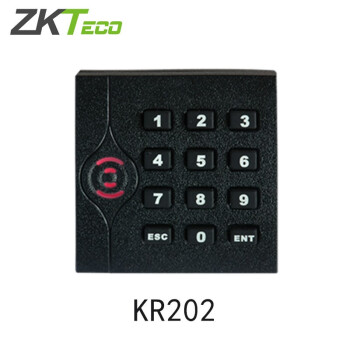ZKTECO 中控泰科公司智慧门禁读卡器密码刷卡读头KR202E/KR102M/KR602 KR102M/刷IC卡