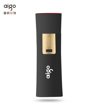 爱国者（aigo）USB3.0 U盘 防病毒入侵 防误删 高速读写U盘 黑色 L8302-32GB 