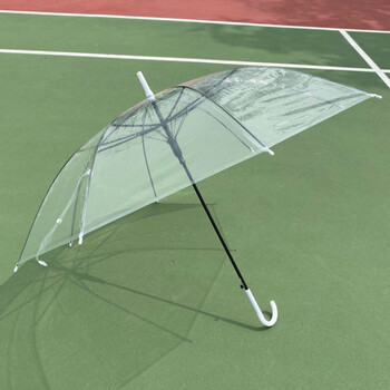 儿童绘画用雨伞画画diy手绘空白透明白色幼儿园手工涂鸦彩绘小伞透明