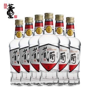 【也买酒】董酒密藏54度430ml 董香型白酒纯粮固态酿造 六只装