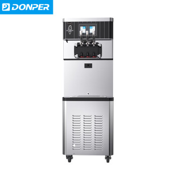东贝（Donper）冰淇淋机商用软质冰激凌机器全自动台式 雪糕圣代机器制作设备 甜品店奶茶店设备CKX500