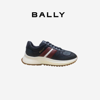 巴利（BALLY）【礼物】限定系列男士休闲鞋黑色/红色/白色43送男友