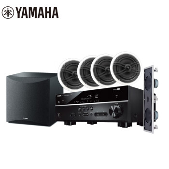 雅马哈（Yamaha）NS-IW360系列 吸顶音响 喇叭吊顶音箱 家用客厅5.1家庭影院 背景音乐音响 HTR-3072功放