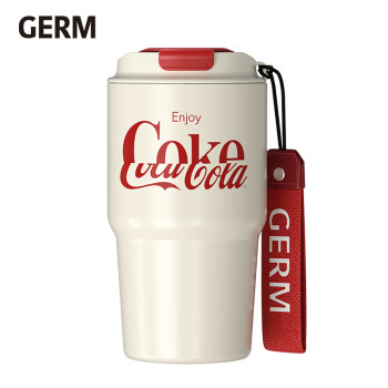 格沵（germ）可口可乐联名款咖啡杯GPS-2123VP-CCEW(白) 