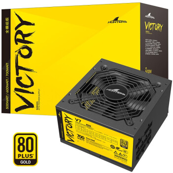 Great Wall长城 V7金牌全模组电源 额定700W V系列电源 80PLUS认证 宽幅节能游戏台式机电脑主机电源