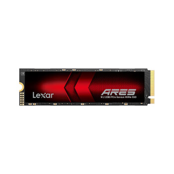 雷克沙（Lexar）1TB SSD固态硬盘 ARES 战神系列 M.2接口(NVMe协议) PCIe 4.0x4 读速7400MB/s