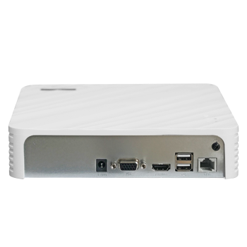 HIKVISION海康威视硬盘录像机4路监控主机2K高清手机远程NVR商用安防7104N-F1带1块1T硬盘