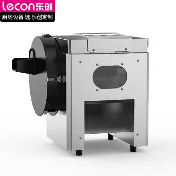 乐创（lecon）切肉机商用切片机猪肉切丝切丁切肉片全自动电动切菜机多功能一体全自动土豆肉片肉丝机 LC-02
