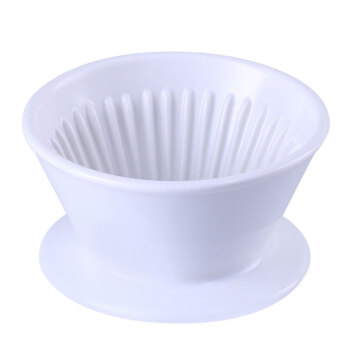 koonan 碗型蛋糕陶瓷滤杯155加厚手冲咖啡过滤滴滤式咖啡杯白、绿、蓝、灰四色可选