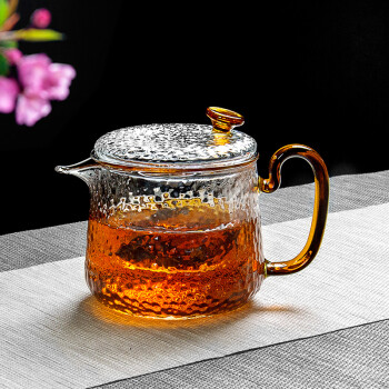 雅集玻璃茶壶 耐高温过滤泡茶壶红茶茶具