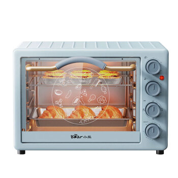 小熊电烤箱 多功能家用迷你小型独立控温 20L 烘烤蛋糕烤炉烤箱DKX-C20D1