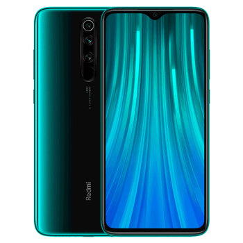 Redmi Note8 Pro 6400万超广角四摄 液冷游戏芯 6GB+64GB 冰翡翠 小米 红米,降价幅度7.7%