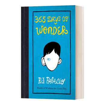 英文原版 365 days of wonder 365天奇迹 奇迹男孩作者 365句有关善良