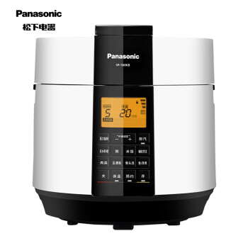 松下（Panasonic）智能电压力锅 1-10人 电饭锅 多功能压力煲无水料理6L大容量电饭煲  SR-S60K8