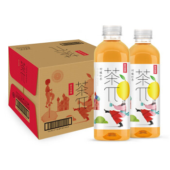 农夫山泉 茶π（茶派）茶饮料 柠檬红茶900ml*12瓶 整箱装,降价幅度14.3%