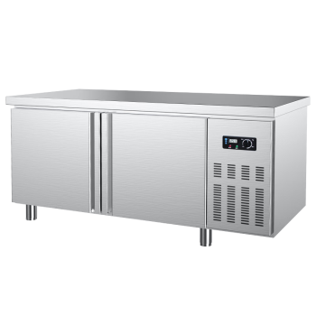 东贝(Donper)商用冷藏保鲜工作台 奶茶店水吧台  厨房操作台冰柜 后厨操作台 1.8米冷藏款