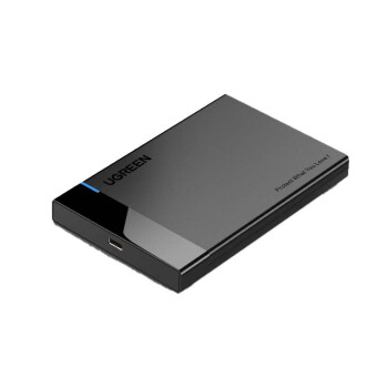 绿联USB3.0移动硬盘盒2.5英寸Type-C SATA串口台式机笔记本外置壳SSD固态机械硬盘盒 USB3.0款 60735
