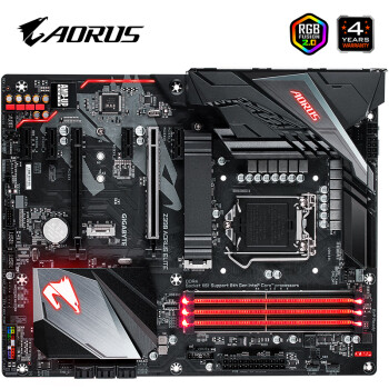 技嘉（GIGABYTE）Z390 AORUS ELITE “电竞精英”主板 (Intel Z390/LGA 1151)