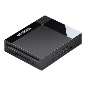 绿联（UGREEN）多功能合一读卡器USB3.0高速 支持SD/TF/CF/MS型相机行车记录仪监控内存卡手机存储卡 多卡多读