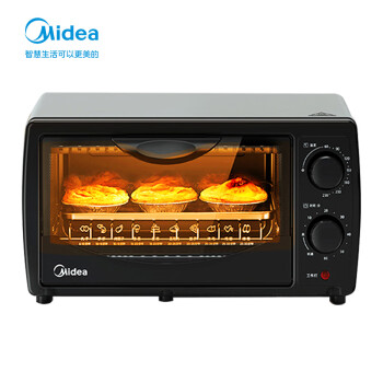 美的（Midea）家用多功能迷你小烤箱 10升家用容量T1-108B【团购专属】