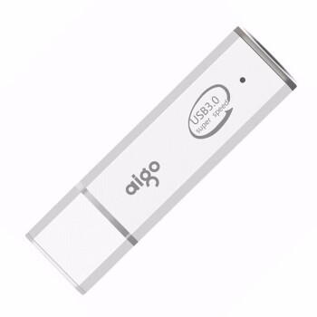 aigo 爱国者 U320 128GB USB3.0 U盘 商务款 银色 金属机身 LED工作指示灯 银色【ZY】