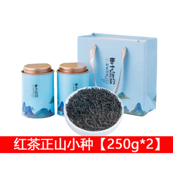 礼茗春 红茶【250g*2】特级正山小种武夷山桂圆香新茶 东方雅韵2号