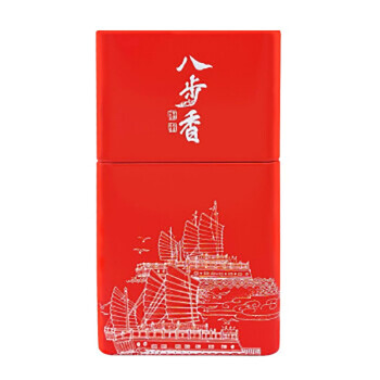 八步香（BABUXIANG）飞花•2014年明前茶一级茶 中国红铁罐/单罐 90g
