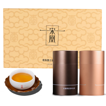 宋凰特级乌龙茶 凤凰单丛茶叶单枞茶盒装 （蜜兰香+鸭屎香）混装50g*2