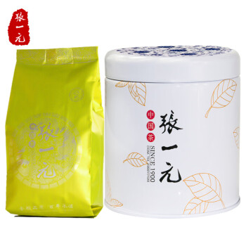 张一元茶叶中国元素特级茉莉花茶（白雪香）50g/罐 浓香型耐泡茉莉花茶