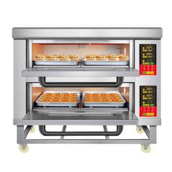 世麦商用吐司面包蛋糕月饼披萨烤炉专业电烤箱烘焙西点商用烤箱二层四盘380VSM-KDC24001企业工程款