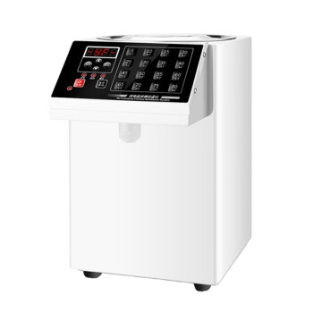 苏勒 果糖机商用奶茶店专用设备全套吧台自动果糖定量机小型恒温定量机 10L白色款