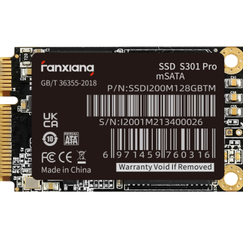 梵想（FANXIANG）256GB SSD固态硬盘 mSATA接口 一体机台式机笔记本电脑适用 S301PRO