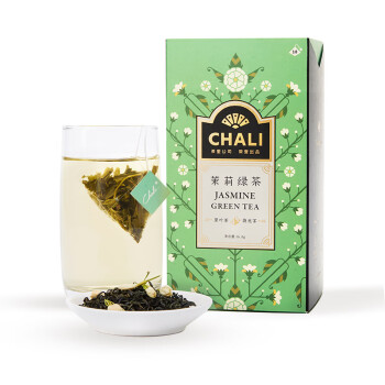 茶里（ChaLi）茉莉绿茶袋泡茶 三角包拼配花茶(2g*18袋)