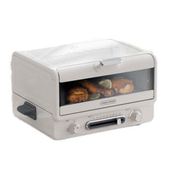 摩飞电器（Morphyrichards）小魔箱电烤箱商用小型烘焙煎烤一体多功能锅台式烧烤机蛋糕烤箱 MR8800椰奶白