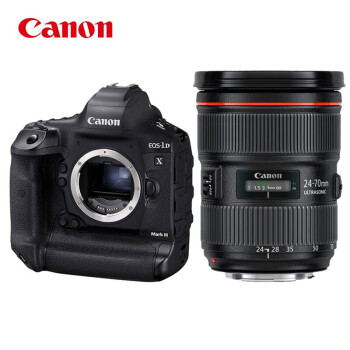 佳能（Canon）EOS-1DX Mark III 1DX3 全画幅旗舰单反相机（EF 24-70mm f/2.8L II USM）含512G CFe+金环UV等