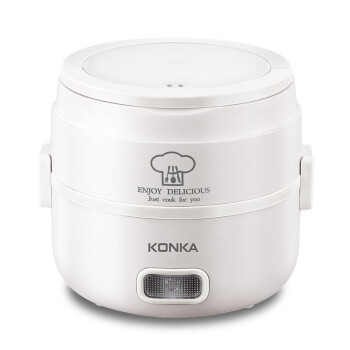 康佳（KONKA）KGZZ-2160小食光 携带方便 防烫便捷 电热饭盒 1.3L