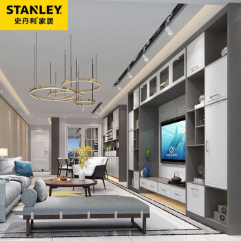 史丹利stanley全屋整装定制现代简约科罗系列衣柜平开门诚意定金实际