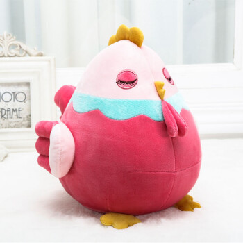 元宝鸡 粉色 小号 高约18cm