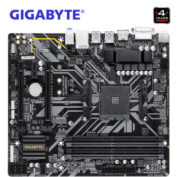 技嘉（GIGABYTE）B450M DS3H 主板 (AMD B450/Socket AM4)