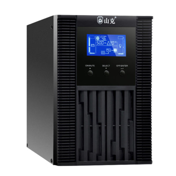 山克 SC1K在线式UPS不间断电源1000VA800W服务器电脑后备用电源 【塔式标机 内置电池】