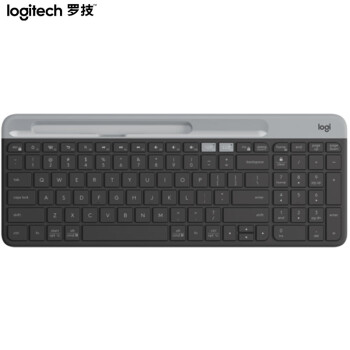 罗技（Logitech）A K580 无线蓝牙多设备键盘 全尺寸办公键盘 ipad手机平板电脑键盘-黑色 