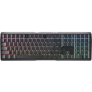 CHERRY樱桃 MX3.0S无线键盘 机械键盘 游戏键盘 办公电脑键盘 蓝牙有线三模 RGB 铝合金外壳 黑色茶轴