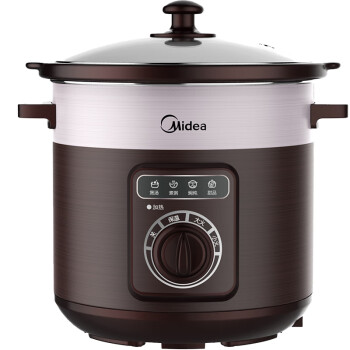 美的（Midea）美的（Midea）美的电炖锅 家用大容量砂锅电炖盅煮粥煲汤锅 电炖锅 TGH50C（5L)
