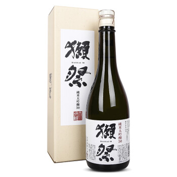 獭祭 日本原装进口洋酒 日本清酒 山田锦 獭祭纯米大吟酿 獭祭清酒五零 720ml