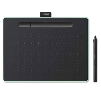 Wacom数位板CTL-6100WL蓝牙版无线手绘板电脑影拓绘图绘图手写板 绿