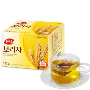 久意韩国进口东西大麦茶300g（30小袋）独立包装茶包浓香型冲泡饮品